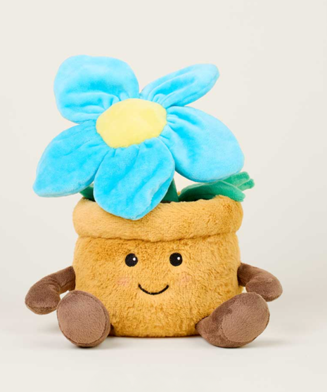 BLUE FLOWER POT WARMIES