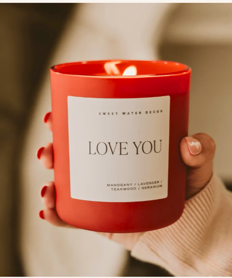 LOVE YOU CANDLE - 15OZ