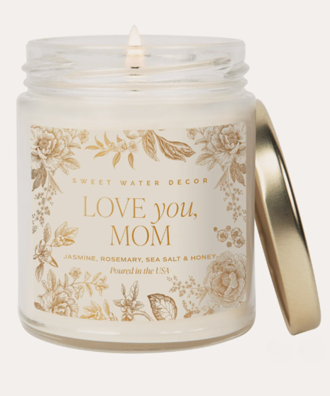 LOVE YOU MOM CANDLE - 9OZ