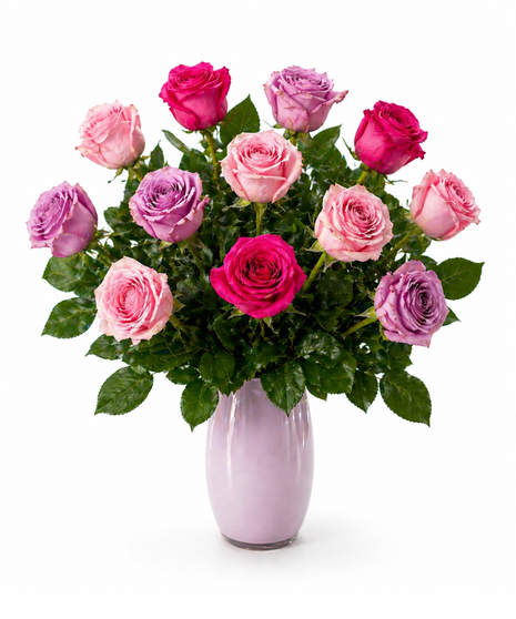 Mom's Blushing Garden Dozen