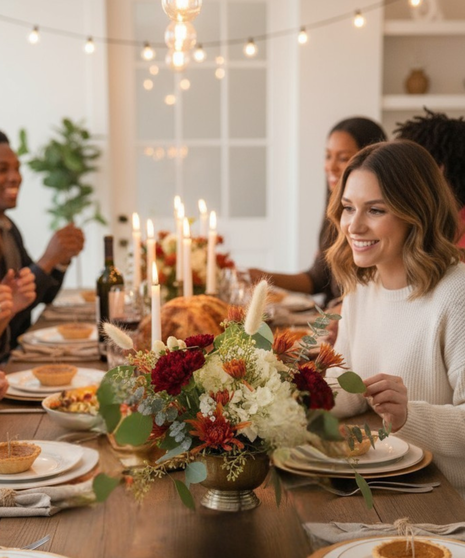 Warm Friendsgiving Welcome