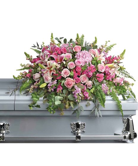 Casket Spray  Funeral Flowers, Philadelphia Florist - Robertson's Flowers