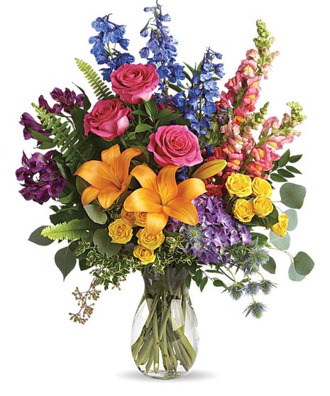 Baker Ross AT447 Color in Flower Bouquets - Pack of 10, Arts and