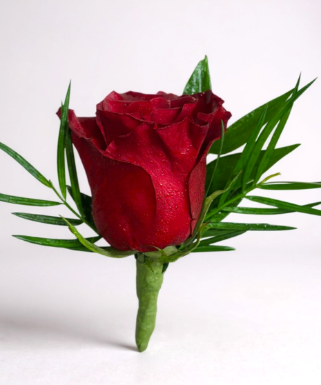 Classic Rose Boutonniere
